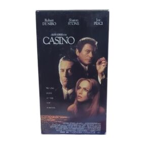 Casino VHS Tape– Crime/Thriller Classic (1995)